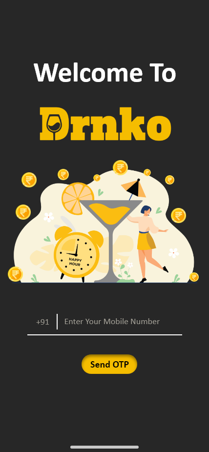 Mind Coder Portfolio - DrnKo - Mobile App